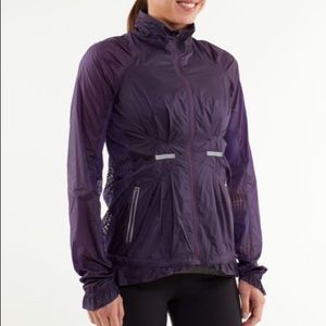 RARE Lululemon 🍋 Run Wild Jacket in Grape 🍇